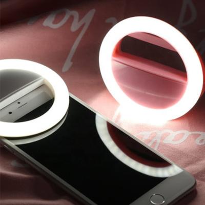 China Selfie LED Lights for Phone Good Selling Social Media Live Stream Cell Phone Holder Selfie Ring Light, Live Stream Beauty LED Lamp for Phone for sale