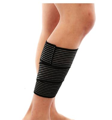 China New Listing Sports Comfortable Flexible Slim Calf Leg Elastic Wrap Brace for sale