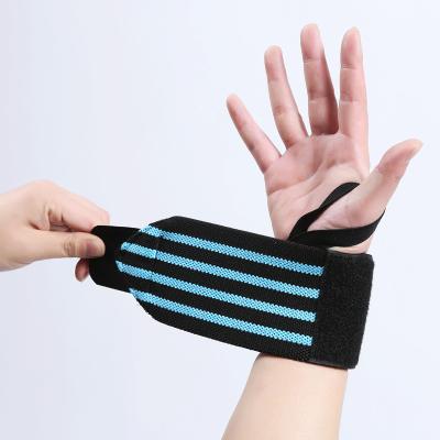 China Durable Weightlifting Fitness Training Wrist Wraps Heavy Weightlifting Wrist Wrap for sale