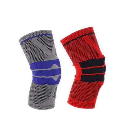 China Wholesale Comfortable 3D Woven Compression Mountaineering Sports Protective Gear Men's and Women's Adjustable Kneepad for sale