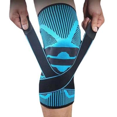 China Lightweight And Easy To Carry Work Amazon Retail Elastic Knitted Compression Knee Pads Knee Brace Knee Support for sale