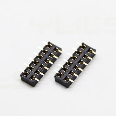 China Factory Sale SMT Pin Header PCB Female Connector Electronic Direct 2.0mm Dual Header Female Row for sale