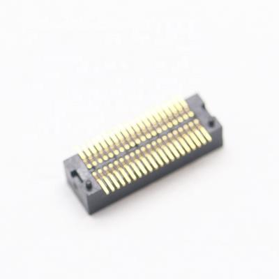 China PA9T/LCP 0.5 0.8 header4.0 1.0mm male female 5.0 6.0 3.0 size 80P 100P 60P 40P 30P 20P connector board to board for sale