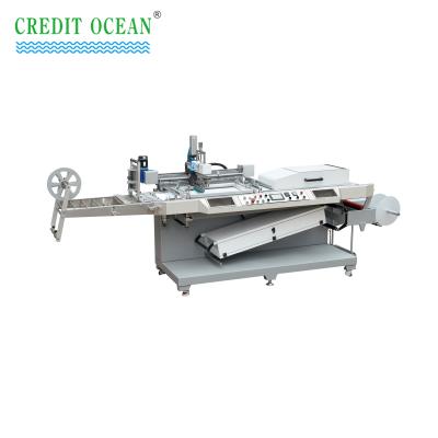 China Credit Ocean fabric silk label screen printing machines for sale