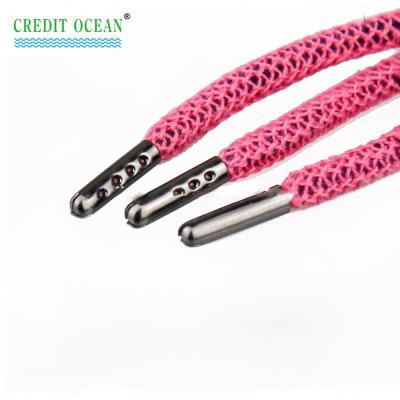 Китай Credit Ocean Hot Sale custom log shoelace tip metal tips,metal aglet tip продается