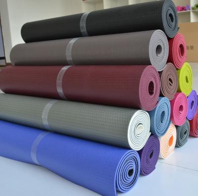 China Eco-frindly PVC Scratch Resistant Yoga Mat , PRO Sport High Density Mat for sale