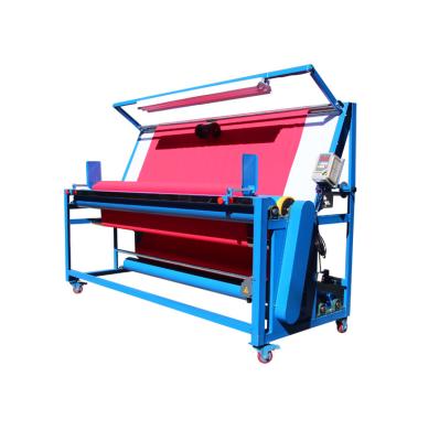 China Conveniently Fabric Checking Inspection Forming Winding Textile Rolling Finish Measuring Machine for sale