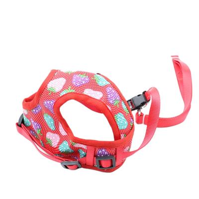 China Viable Special Design Dog Harness Pattern Strap Leather Harness for sale