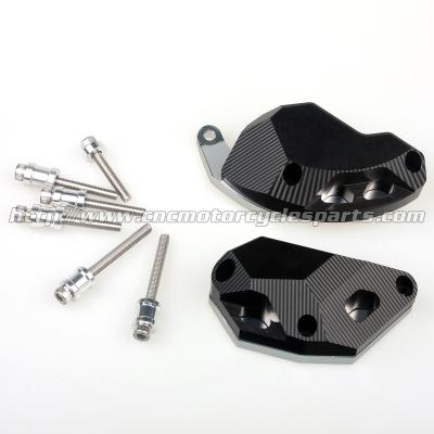 China CNC Milling Motorcycle Speed Triple Engine Case Sliders For Street Bike for sale