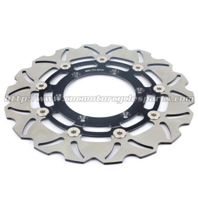 China DRZ400SM Motorcycle Brake Disc Discs SUZUKI CNC Anodized Black Gold 310mm for sale