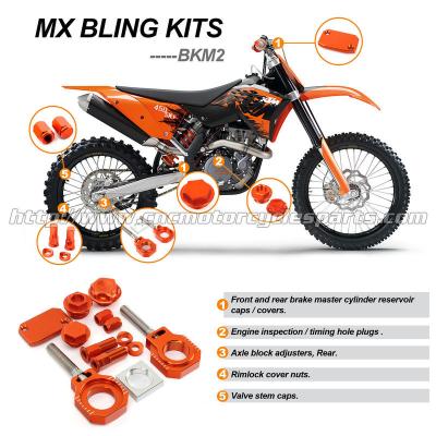 China CNC Billet  Aluminum Alloy MX Bling Kit for KTM for sale