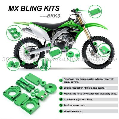 China Aluminium Bling Kit Motocross Racing Parts for sale