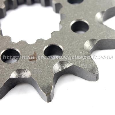 China 20CrMnTi Steel Dirt Bike Front Sprocket for sale