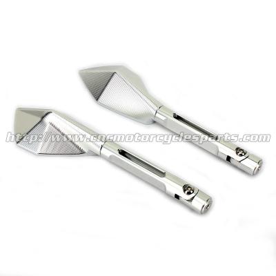 China CNC Billet Motorcycle Rear View Mirrors / Clip On Rear View Mirror 6061 Aluminum for sale