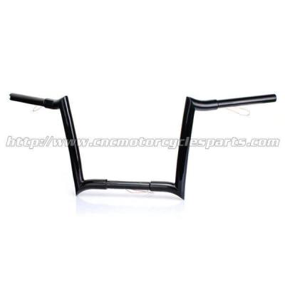 China 14 Inch Riser Knurling Aluminum Alloy Harley Davidson Handlebar Handle Bar Parts for sale