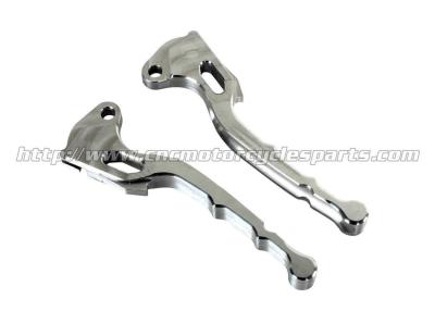 China Cafe Racer Motorcycle Brake Clutch Lever Aluminum Alloy 6061 Silver Light Weight for sale