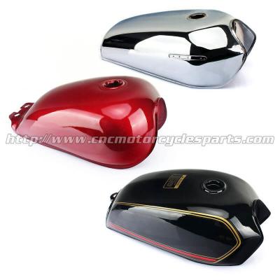 China Red / Black Motorcycle Fuel Tank / Gas Tank Cafe Racer Motorcycle Parts for sale