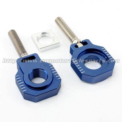 China High Strength MX Bling Kit Ktm Chain Adjuster Blocks For HUSABERG TE FE for sale