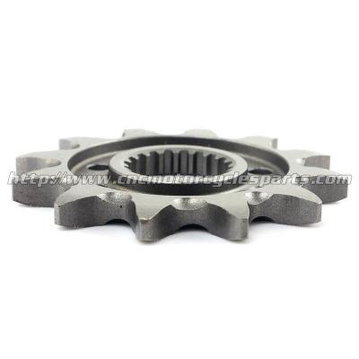 China Lightweight Dirt Bike Front Sprocket Original Color Motocross Parts for sale