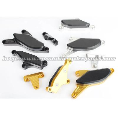 China Mix Color Motorcycle Engine Sliders / Motorcycle Crash Protectors for Kawasaki for sale