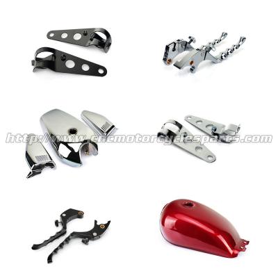 China Custom Motorcycle Cafe Racer Parts With Aluminum Alloy / Stainless Steel Material for sale