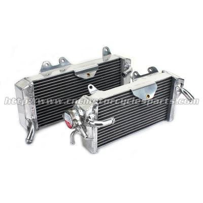 China Radiadores de aluminio de la motocicleta de Enduro para KAWASAKI KLX450F KLX 450F en venta