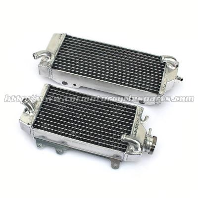 China KAWASAKI KX80 Parts Custom Motorcycle Radiator All Aluminium With Hand Welded for sale