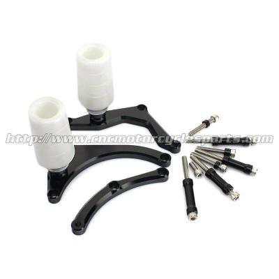 China High Performance Motorbike Frame Sliders With Aluminum Alloy 6061 / Plastic Material for sale