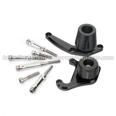 China Black Hard Plastic Motorcycle Engine Sliders For TRIUMPH DAYTONA 675 2013 for sale