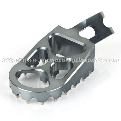 China Oversized Wide Dirt Bike Foot Pegs , Honda CRF 250 450 Aluminum Alloy motocross footpegs for sale