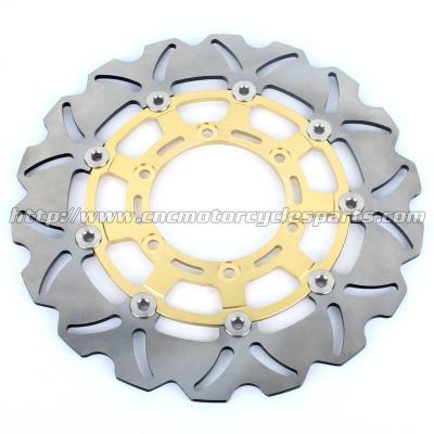 China 6061 Al Motorcycle Brake Disc Wave Floating Disc Brake GSX R 1000 750 CNC Machining for sale