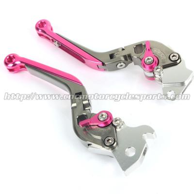 China Panigale 899 Pink Motorcycle Levers , Brake Pump Cnc Brake And Clutch Levers for sale