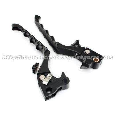 China Electroplating Motorcycle Brake Clutch Lever For Harley Davidson Cafe Racer Parts for sale