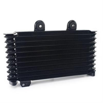 China Street Bike All Aluminum Oil Cooler Custom Motorcycle Radiator For Suzuki - R-537 for sale