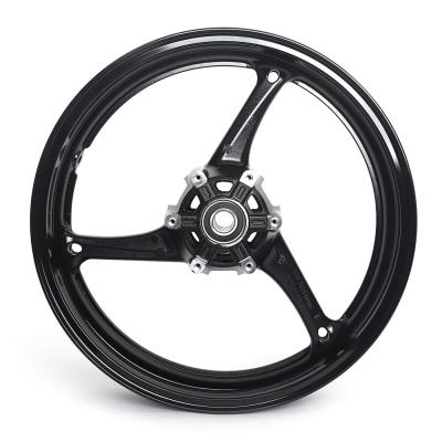 China Front Alloy GSXR1000 3 Spoked rueda de la motocicleta de 17 pulgadas en venta