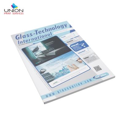 China paper & Cardboard Wholesale Customized Soft Cover Printing Annual Fashion Military Science Technology Monthly Magazine for sale