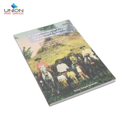 China paper & Cheap Cardboard Paperback CMYK Hardcover Non-fiction Story Booklet Printing for sale