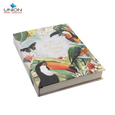 China Environmental Protection Cloth Hardcover Book Pet Factory Daily Records Diary Notebook Book Printing for sale