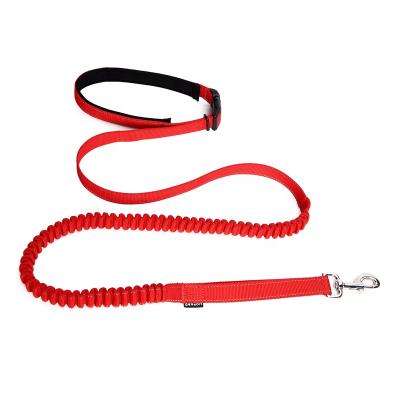 China Multifunctional Thoughtful Retractable Hands Padded Dog Bungee Free Leash for sale