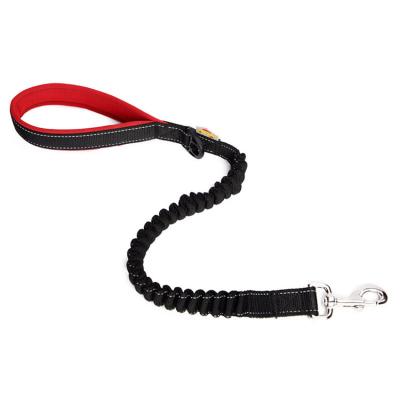 China Durable Running Climbing Dog Bungee Thoughtful Short Stretch Comfortable Handle Leash for sale