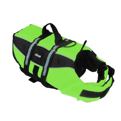 China Large Small Viable Medium Dog Life Jacket Vest Float Coat For Swimming Safety for sale