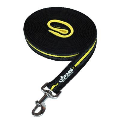 China Padded Custom Pet Products Non Slip Safety Woven Nylon Long Dog Leash for sale