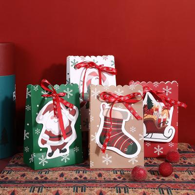 China Wholesale High Quality Recyclable Christmas Halloween Color Candy Paper Bag For Gift for sale