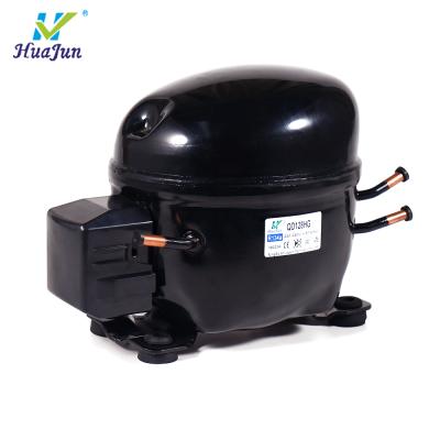 China Refrigeration Parts HUAJUN Excellent Quality R134a Air Conditioning Mini Refrigeration Compressor 3/8 Hp For Restaurant Hotels Energy And Mining Using for sale