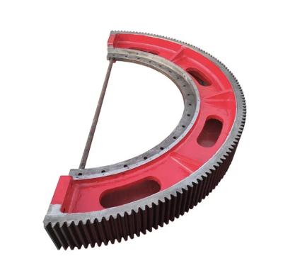 China Circular Forged Gear Big Ring Gear with Customizable Teeth Number for sale