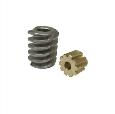 China Durable Small High Precision Worm Gear With 10-100 Teeth Wear Resistance for sale