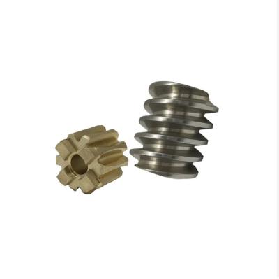 China Customization Steel Small Worm Gears Grease Or Oil Lubrication for sale