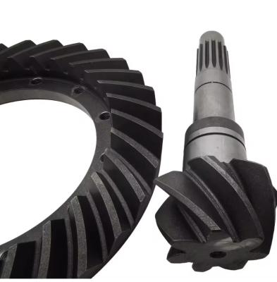 China OEM Size C45 Steel Spiral Bevel Gear For Mechanical Transmission for sale