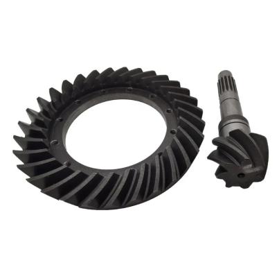 China High Precision Bevel Gear Spiral Smooth Finished Wear Resistance for sale