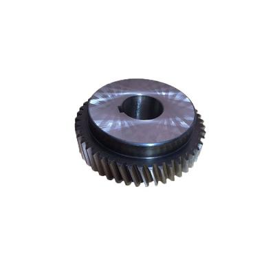 China High Transmission Accuracy Parallel Helical Gear Hardened Rustproof for sale